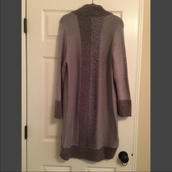 ☁️☁️Comfy, Sparkly Open Front Cardigan ☁️☁️ - Picture 4 of 8